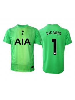 Tottenham Hotspur Guglielmo Vicario #1 Målvakt Replika Hemmakläder 2025-26 Kortärmad